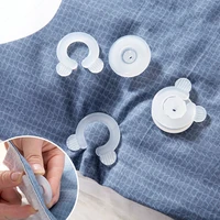 48pcs bed sheet fixing clip quality plastic durable fastener household duvet blanket quilt clip household products accessories