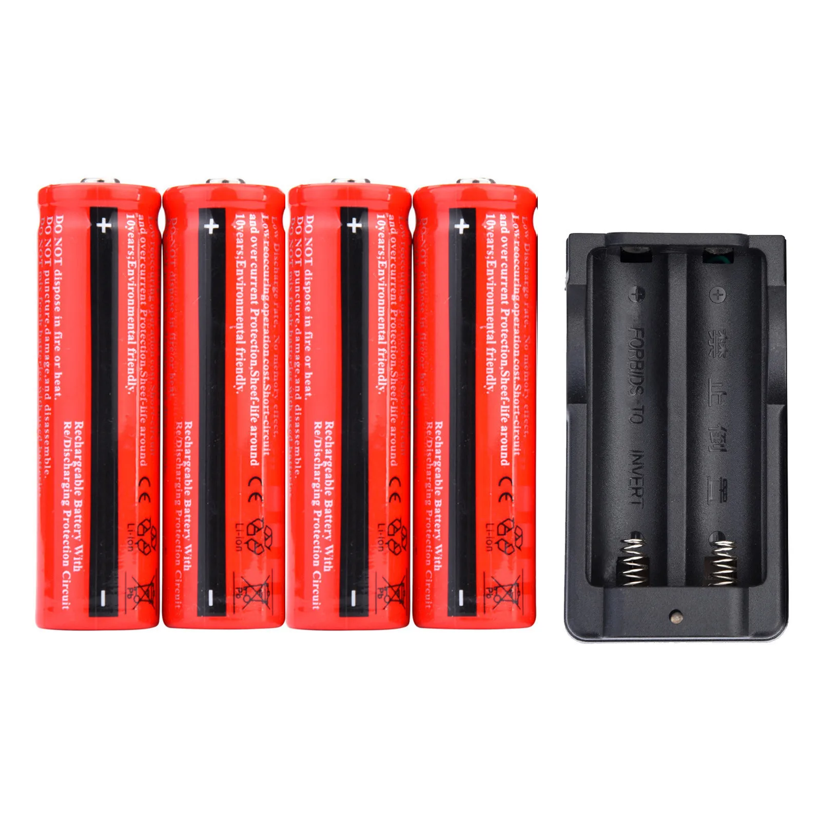 

Battery Charger with 3.7V 4800mAh 18650 Li-ion Rechargeable Batteries rechargeable battery 18650.00 batteries rechargeable