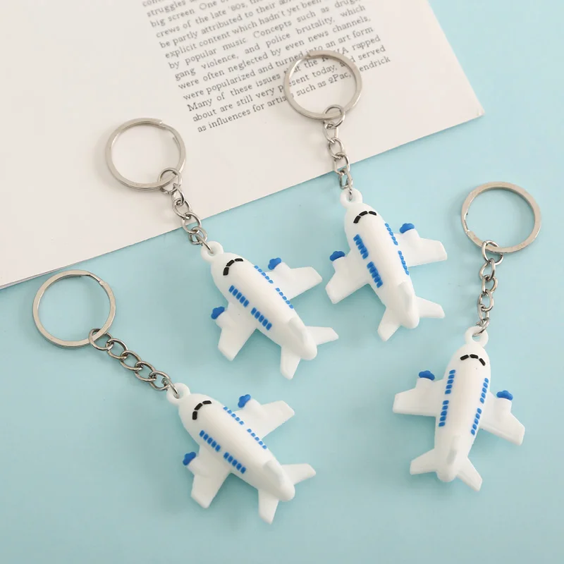 4 шт. силиконовых кейсов брелоки с самолетами кулон брелок дружбы Best Friend