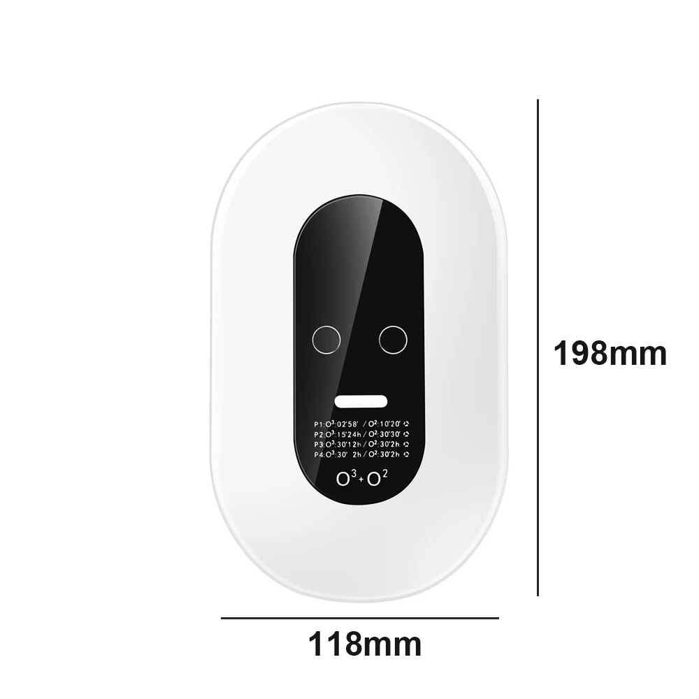 

100 -240V Ozone generator Machine Smart Formaldehyde Deaerator Air Purifier Kitchen Toilet Deodorant Deodorizer Deformaldehyde