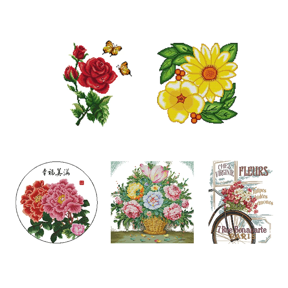 Набор для вышивки крестиком 14CT экологически чистый хлопковый мозаика сделай сам