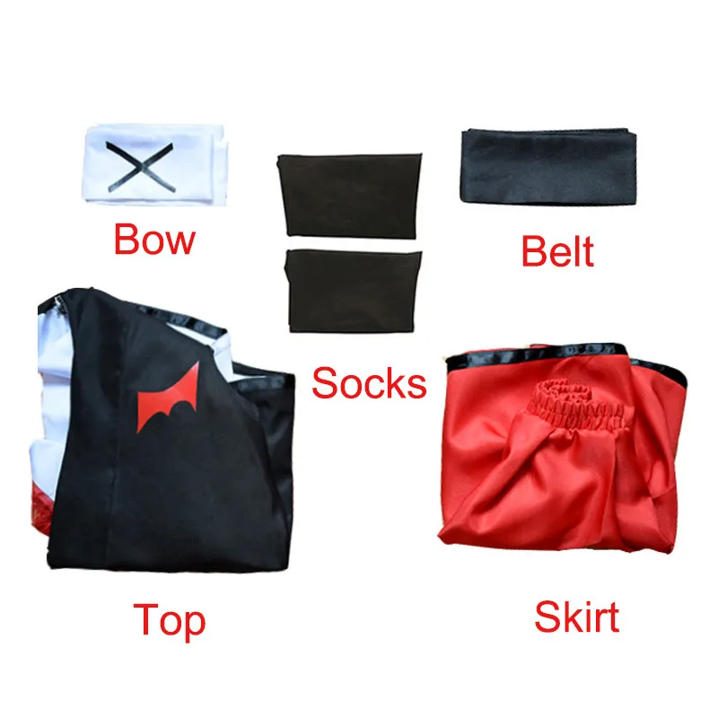 Женское платье-кимоно с рисунком из аниме данганронпа |