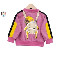 Children Sweaters Spring Autumn Boys Long Sleeved Cotton Clothes Girls Cartoon Tops Round Neck Kids Casual Sweatershirts T-shirt