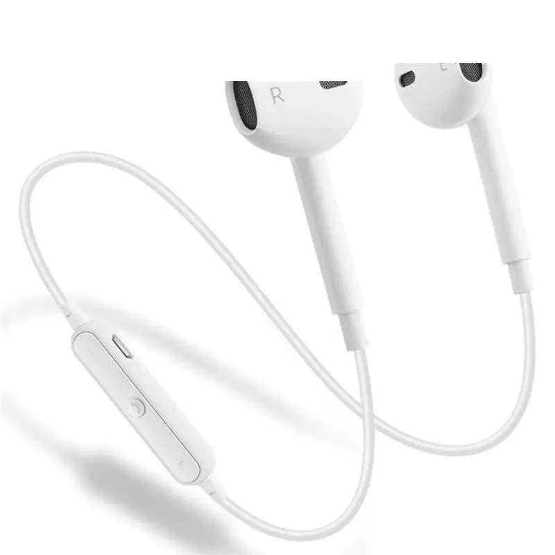 Беспроводные спортивные наушники S6 с Bluetooth стереонаушники 3D со встроенным