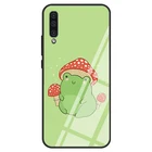 Чехол для Samsung A72, A71, A51, A31, A40, A50, A70, A20e, A21S, A12, A32, A52, закаленное стекло