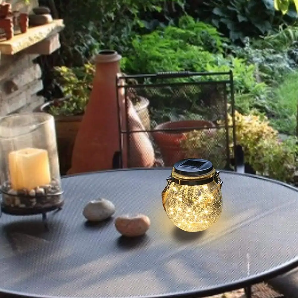 Светодиодные фонарики на солнечной батарее фонари Мейсона для внутреннего