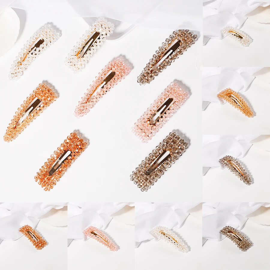 2 шт./лот заколка для волос с кристаллами девочек аксессуары укладки женщин |