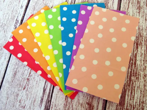 Оранжево-зеленые сумочки в горошек для вечеринок-сумочка подарка на свадьбу и