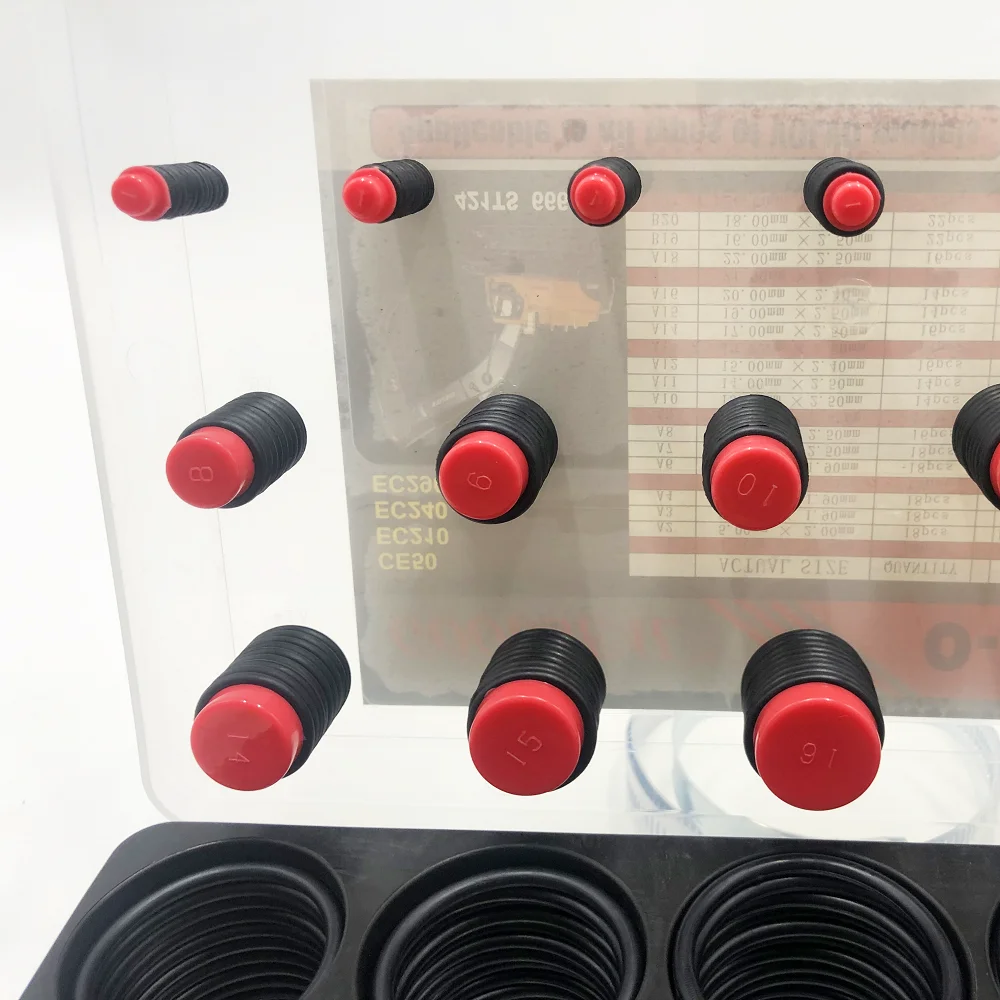 

O-RING KIT FOR VOLVO O Ring kit for Volvo Excavator 666 Pcs In 42 sizes CE50 EC210 EC240 EC290 NBR90 BUND90 DUROMETER O-RING KIT