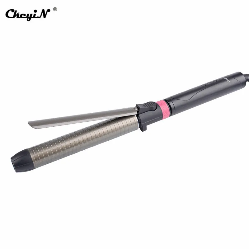 Плойка керамическая для завивки волос профессиональный вращающийся утюжок с