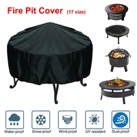 black waterproof bbq cover bbq accessories grill cover anti dust rain gas charcoal electric barbeque grill barbecue supplies