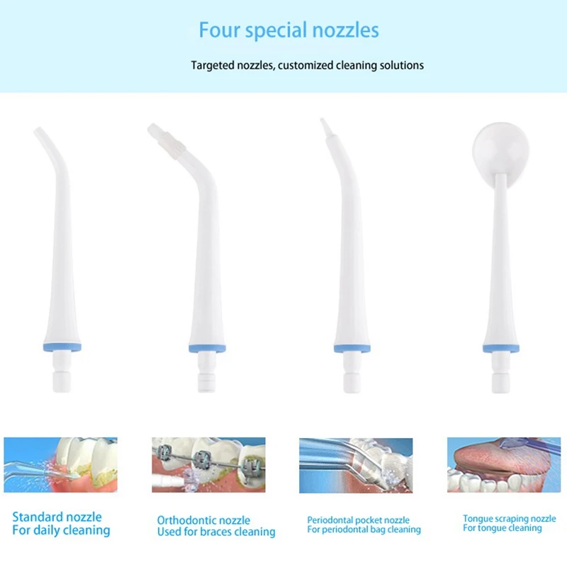 

Water Flosser Cordless for Teeth 400ML Oral Irrigator Rechargeable for Home Travel Braces and Bridges Care