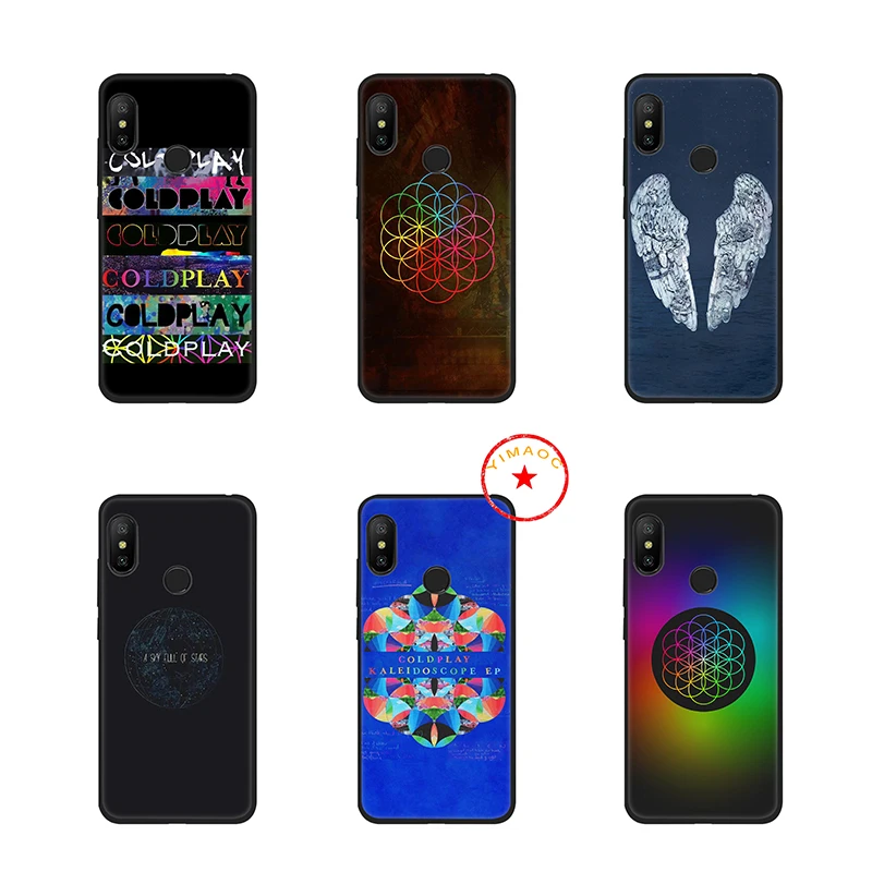 Coldplay Band Soft Silicone Case for Xiaomi Redmi Note 8 7 6 5 Pro 4X 5A Cover |