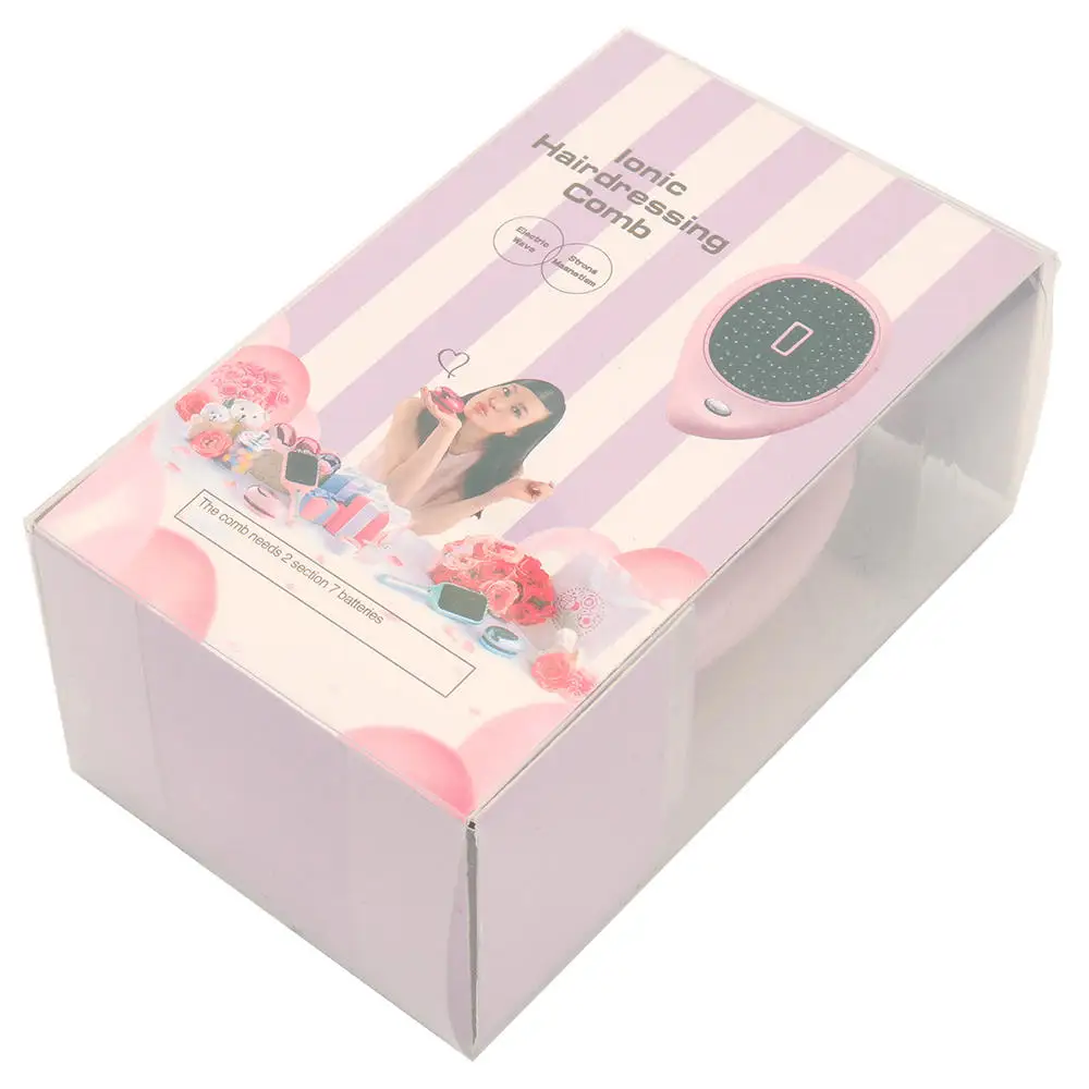 

Electric Massage Comb Anti Hair Loss Magnetic Massage Comb Portable Ion Hair Growth Comb Hair Brush Relaxation Health Care