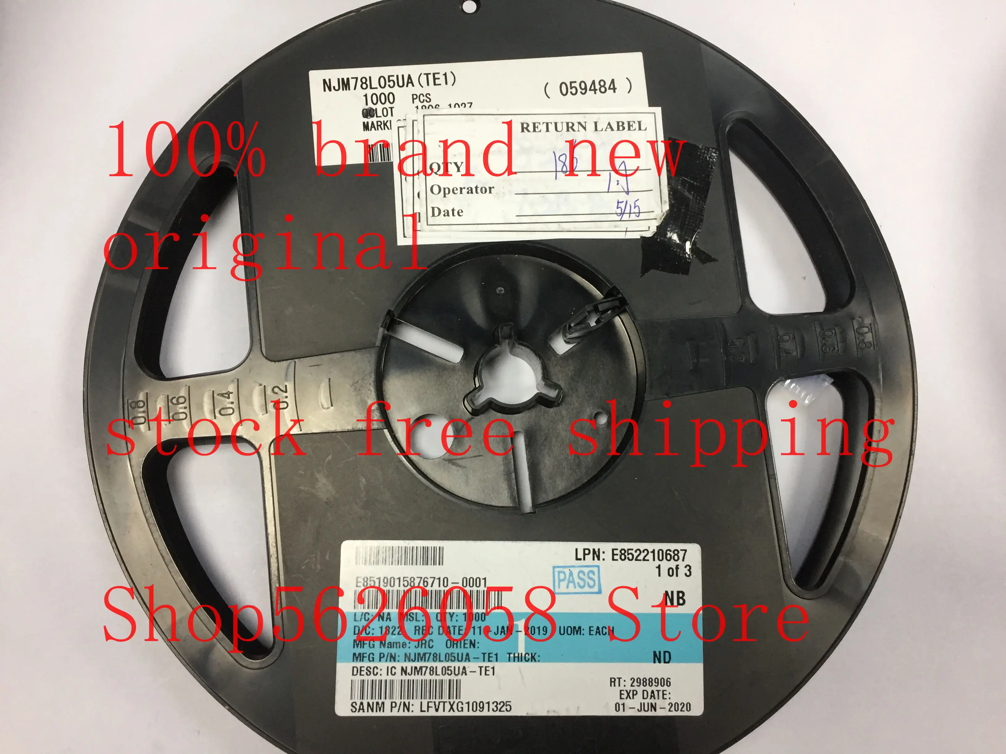 NJM78L05UA(TE1) SOT 89 100% Новый оригинальный 50 шт./лот в наличии|Умные розетки| |