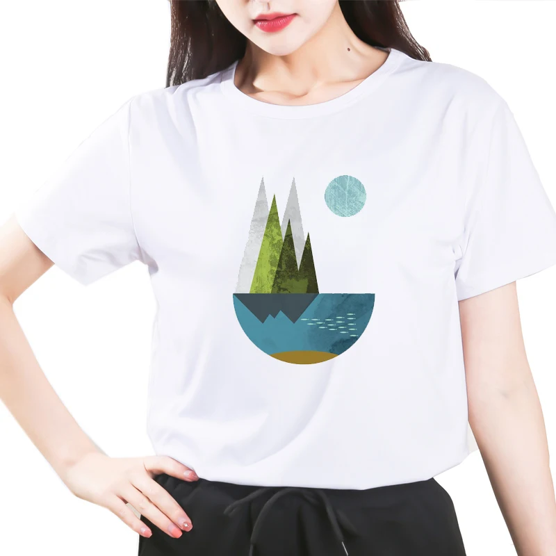 

earth Women Tshirt New Vogue Tshirt Graphic Tee Cute Women T-shirt Female Tee Shirt 90s Girls Tee Tshirt