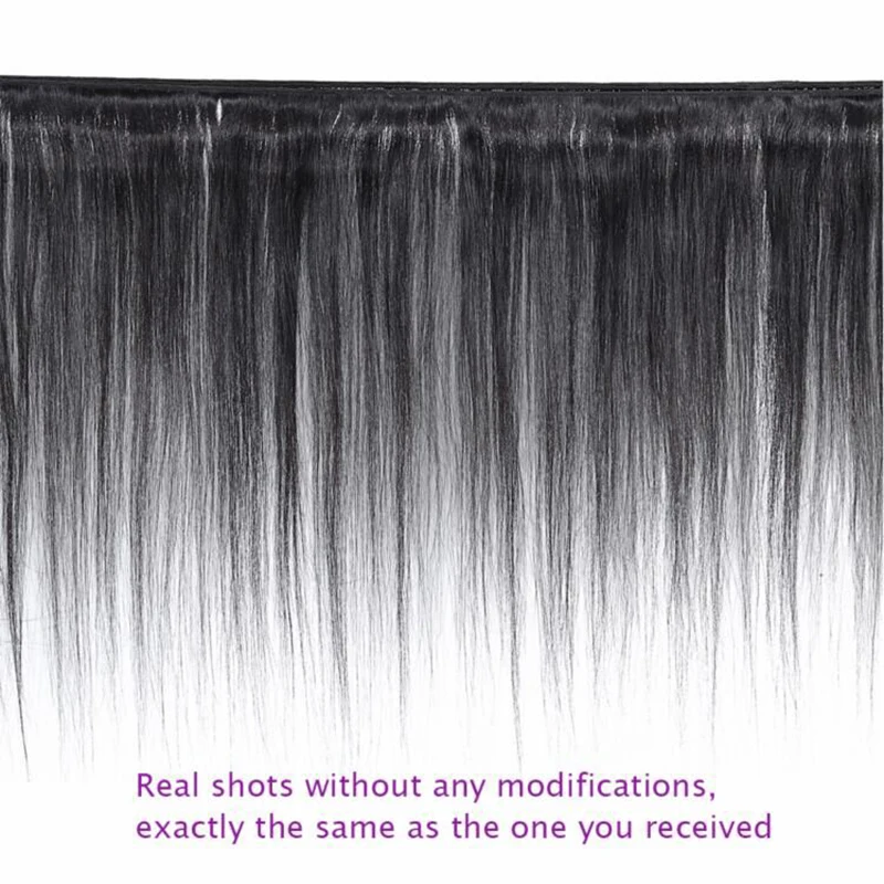 Прямые человеческие волосы Bone длинные 4 пряпряди с застежкой индийские для