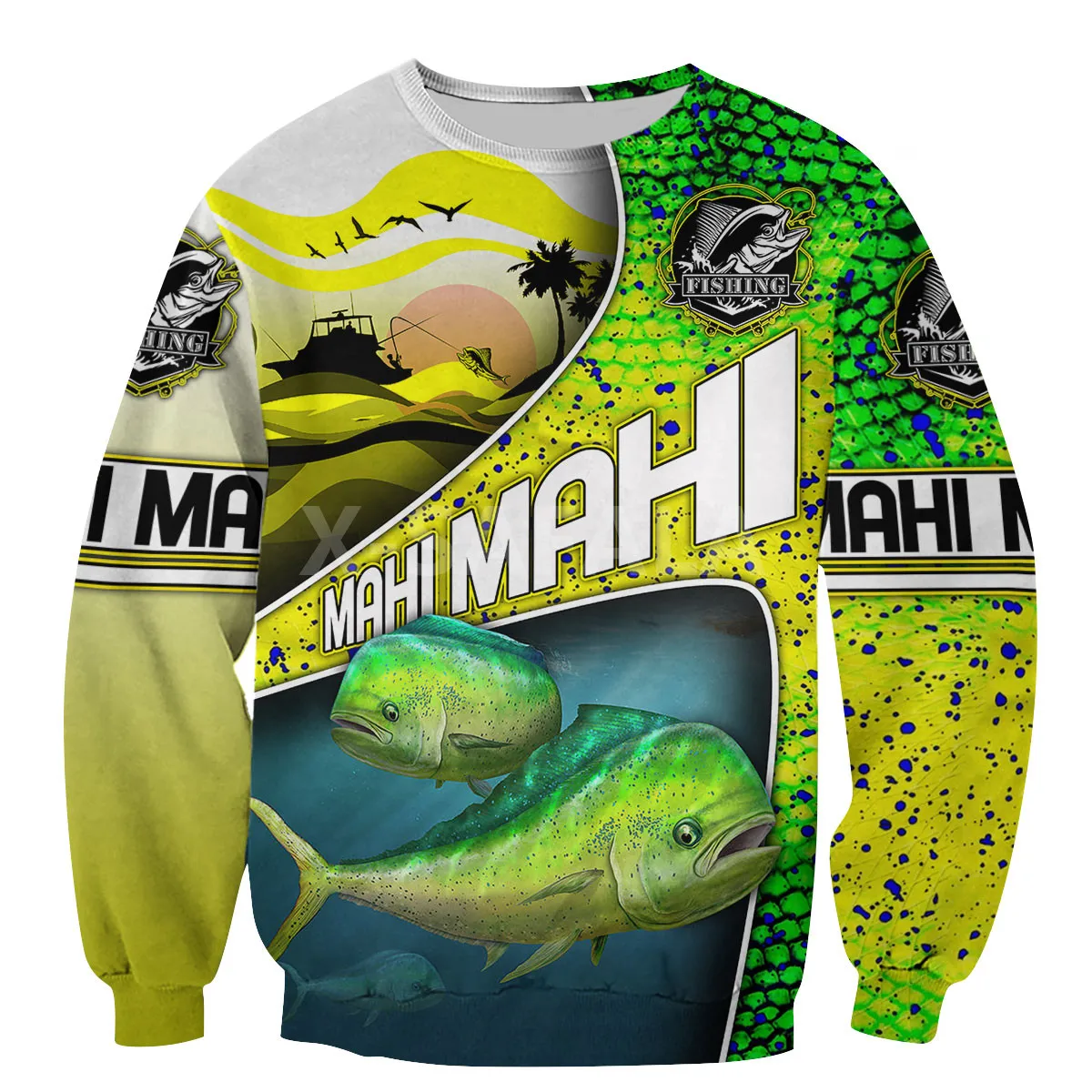

Fishing Love Mahi Mahi 3D All Print Plus Hoodie Man Women Harajuku Outwear Zipper Pullover Sweatshirt Casual Unisex Jacket