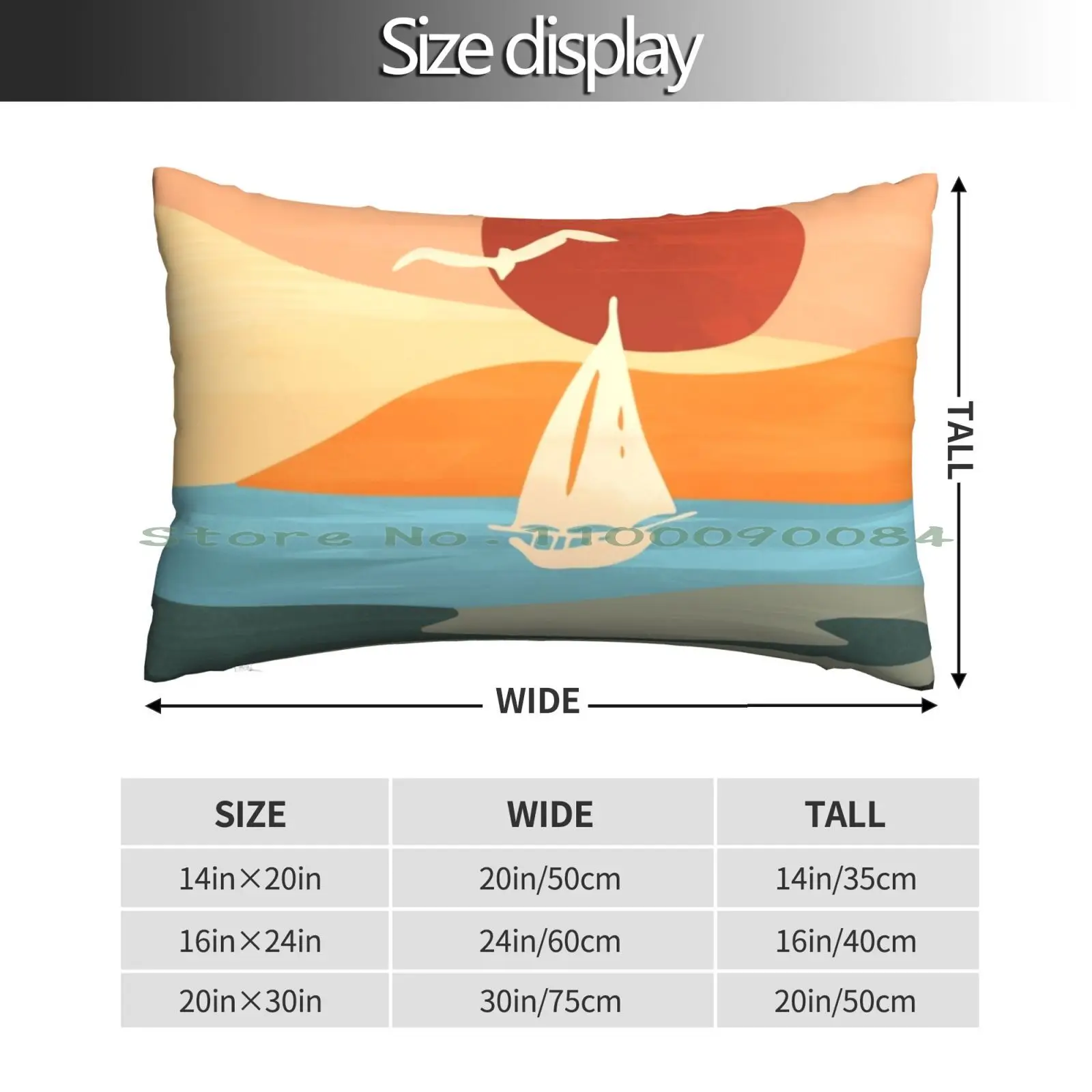 Живите на солнышке плавайте в море пейте дикий воздух. Чехол для подушки 20x30 50*75