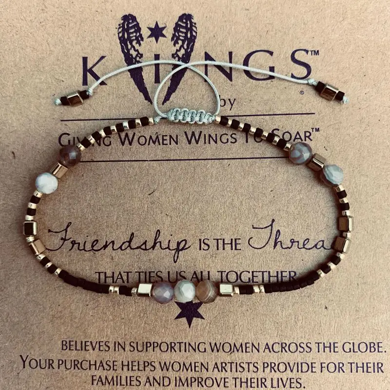 Браслет Miyuki ручной работы для женщин Розовый натуральный камень хрустальный