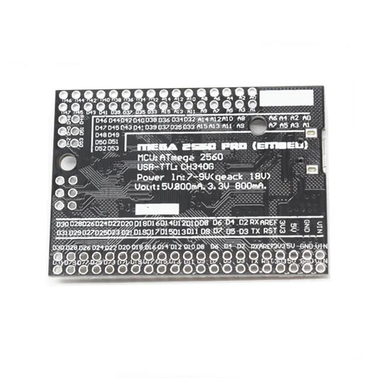 MEGA 2560 PRO встроен CH340G/ATMEGA2560-16AU чип с штырьками совместим с arduino Mega2560 DIY