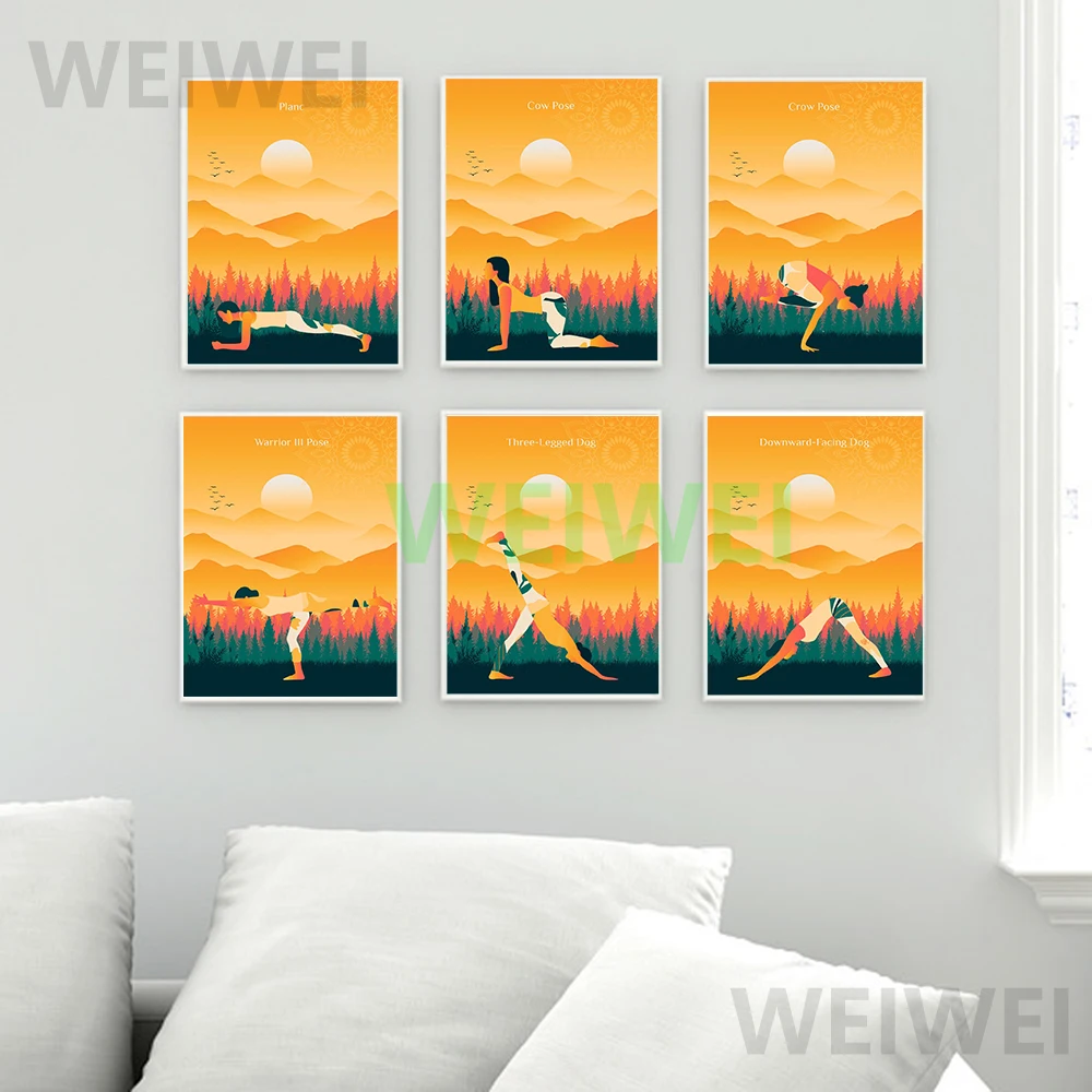 

Chart Sun Sport Poster Abstract Wall Art Canvas Print Bodybuilding Painting Modern Decorative Picture living Room Decoration