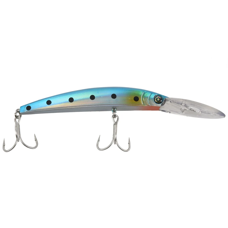 2Pc Top Quality PROBEROS Style Fishing Lures Bait 17.78cm/27.31G Tackle 2Hook Color a with H | Спорт и развлечения
