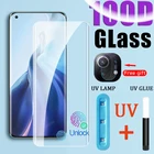 Закаленное УФ-стекло для Xiaomi Mi 10 11 Pro Ultra Note10 Lite, защитная пленка для экрана Mi10, Mi11, Note 10, Xiaomi11, Xiaomi10, защита объектива