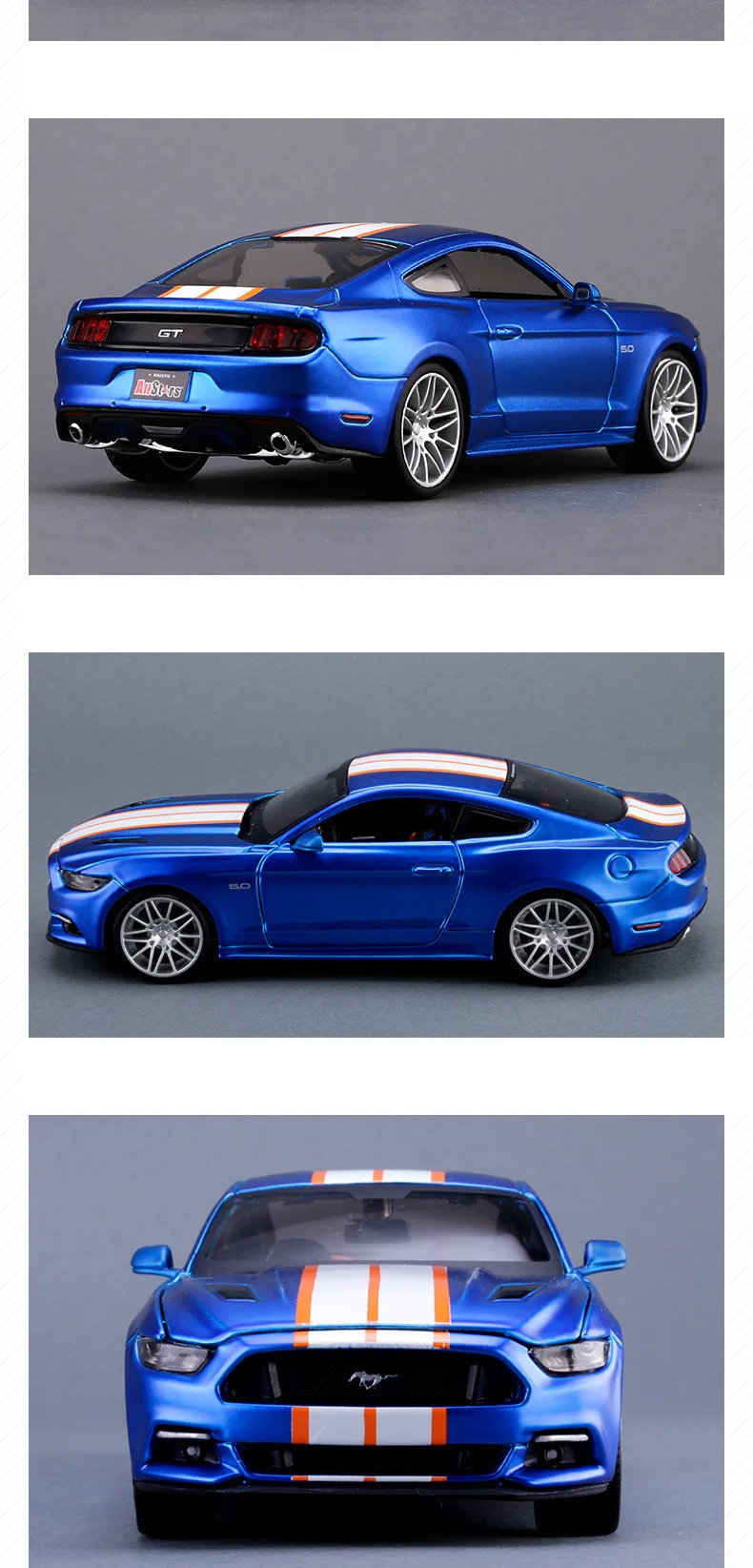 Maisto 1:24 Ford Mustang GT Roadster имитация сплава Модель автомобиля Моделирование Украшение автомобиля коллекция Подарочная игрушка