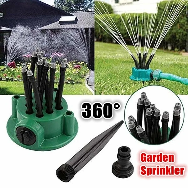 

1 PCS Garden Sprinkler Auto Lawn Irrigation Water Sprinkler Spray Nozzle System corefly