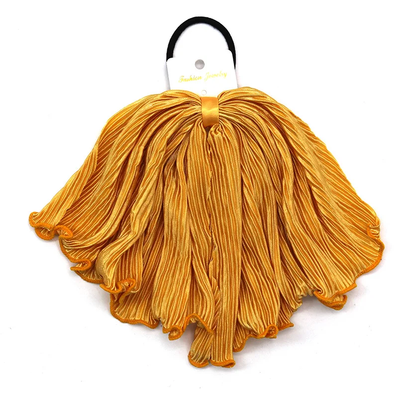 

New arrival Women fashion bow rubber Solid color girl's cute Hair accessories rope Fabric headwear