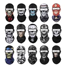 Балаклава мотоциклетная защитная маска для лица, Быстросохнущий дышащий чехол с черепом, маска CS для велосипеда, езды на велосипеде, солнцезащитный крем