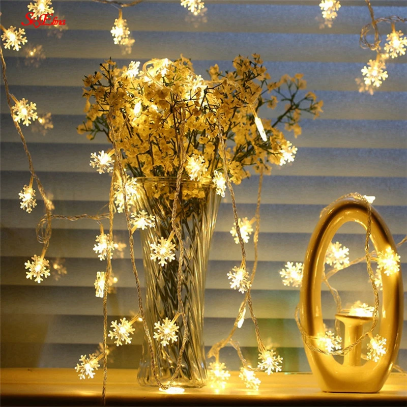 1 5/3/6 м светодиодный освещенные Осень Фея листья Рождественский Декор ручная