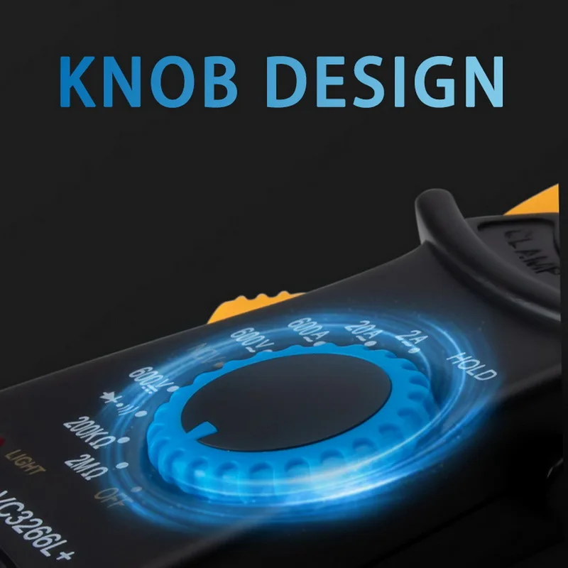 Цифровой токоизмерительный прибор переменного/постоянного тока 1mA True RMS