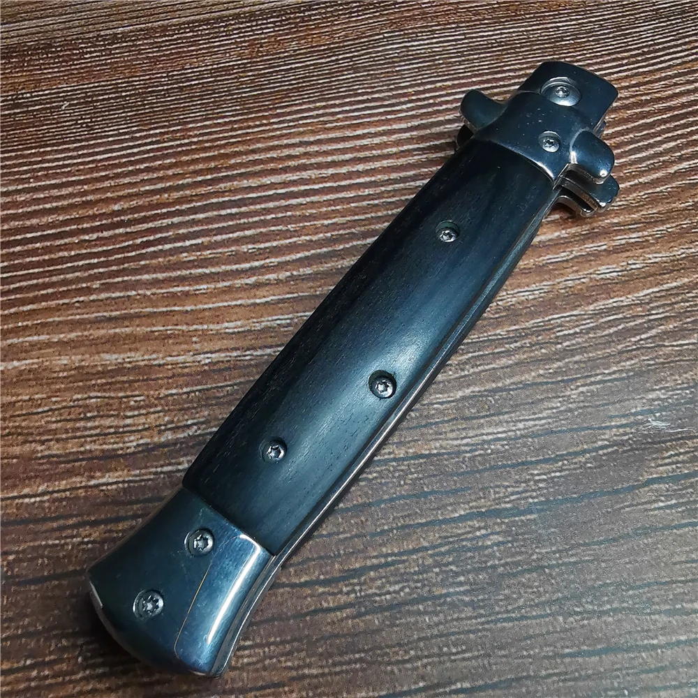 Складной нож 9CR18MOV быстрооткрывающийся портативный тактический карманный Клинок