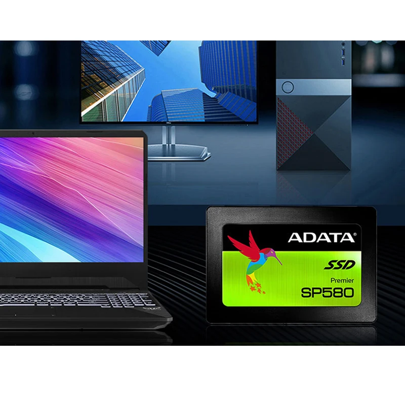 ADATA SP580 SSD PC Desktop 120GB 240GB 2.5 inch SATA III HDD Hard Disk HD Notebook 480GB 960GB Internal Solid State Drive | Компьютеры и
