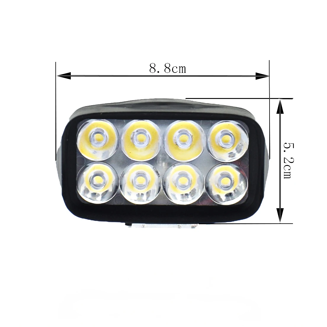 Светодиодные фары для мотоцикла 12 В Вт вождения двигателя 6000 k белые