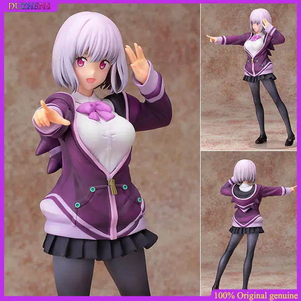 

100% оригинал: SSSS.GRIDMAN Shinjou Akane 1/6 ПВХ фигура аниме модель игрушки Фигурки Коллекция куклы подарок