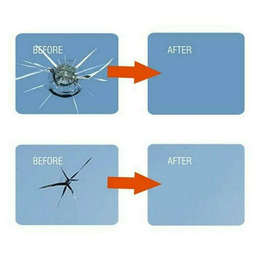 

Car Glass Nano Kit Window Crack Fluid Replacement Accessories Reliable