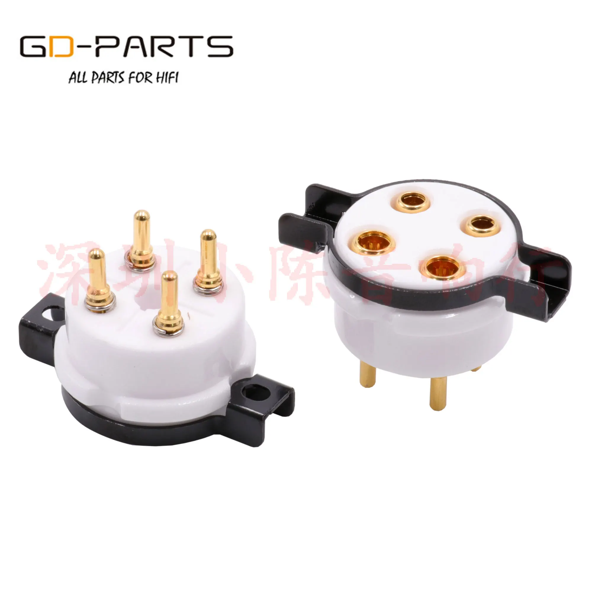 Eizz Керамика 4-контактный разъем бериллия Медь Позолоченные желчный для машины 101d