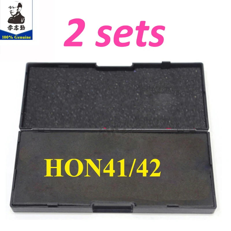 2 комплекта HON41/42 lishi в 1 инструмент слесарный для ремонта автомобиля|Ключ от авто| |