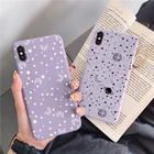 Чехол с планетами, звездами, Луной для Huawei P30 P20 P40 Honor 20 10 10i 10X Lite E Pro Y6 Y7 Y9 P Smart 2019 2020 2021 8X 9X Nova 5T Couqe