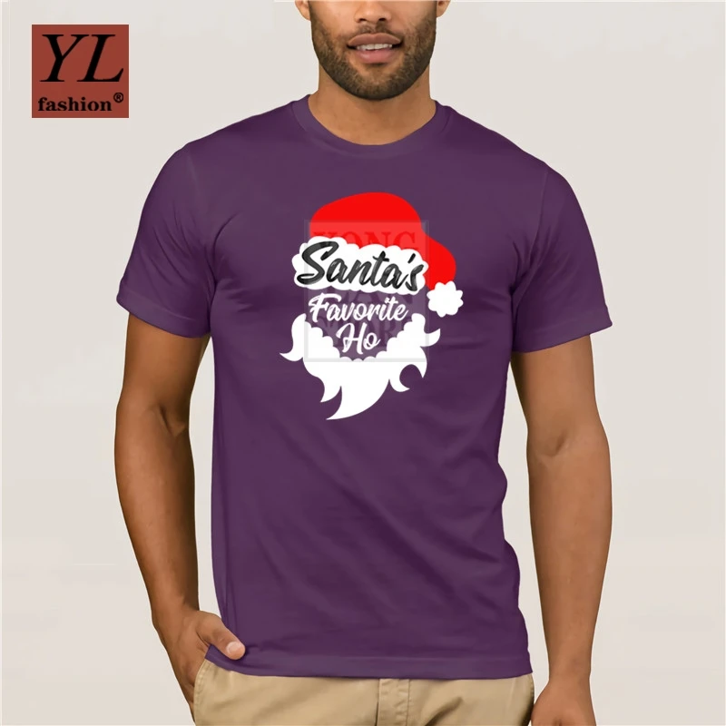 Модная футболка из 100% хлопка с изображением Санта Клауса любимого Хо Премиум