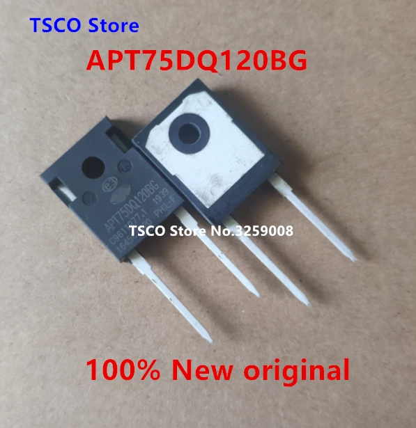

APT75DQ120BG 75A/1200V 100%new original 10piece