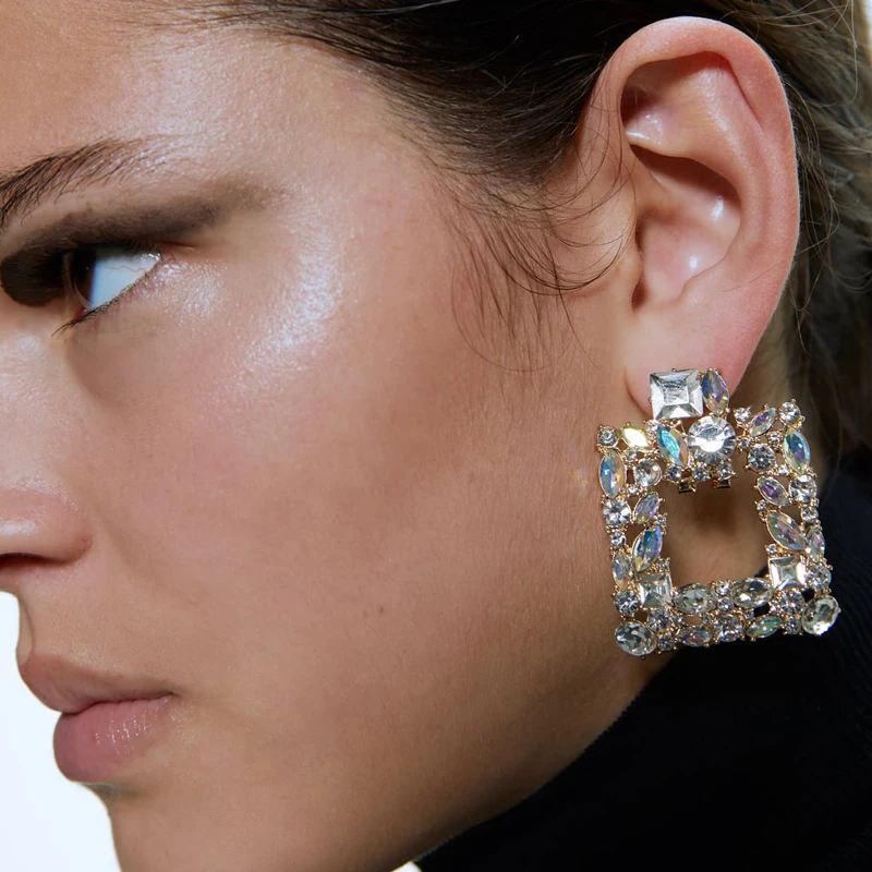 Новые блестящие висячие серьги подвески для женщин|Серьги-подвески| |