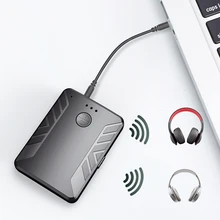 Buy T19 Bluetooth 5.0 o Transmitter and Receiver Call 3 in 1 TV Computer Dual One for Two Adapter