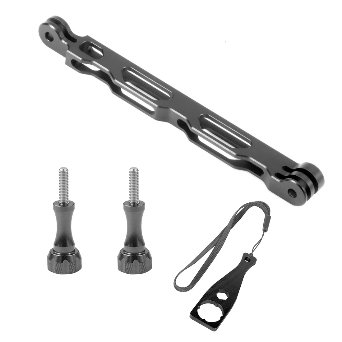 

Aluminium Alloy Extension Arm Grip Selfie Lengthen Rod Mount for Gopro Hero 9 8 7 6 5 Yi for DJI Osmo Action Camera Acc