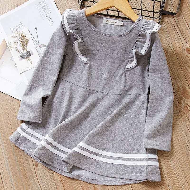 Mayfair/осеннее платье для девочек 2020 новое милое модное стильное с оборками От 3 до 7