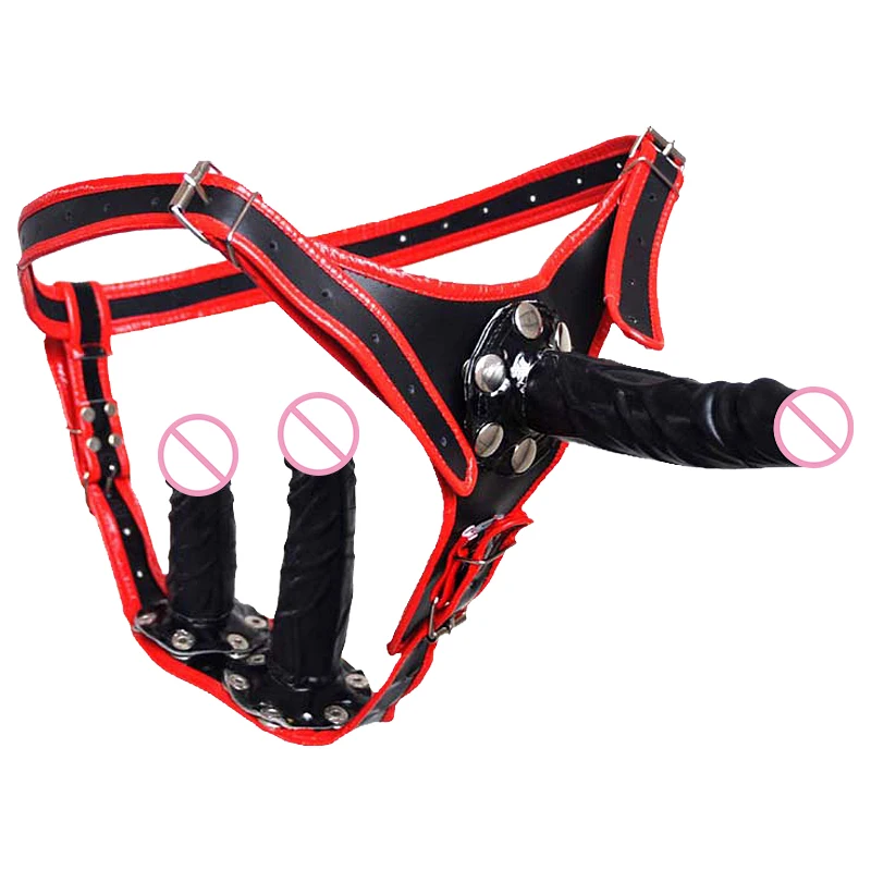 Съемные фаллоимитаторы ремни для анального секса Пояс верности штаны