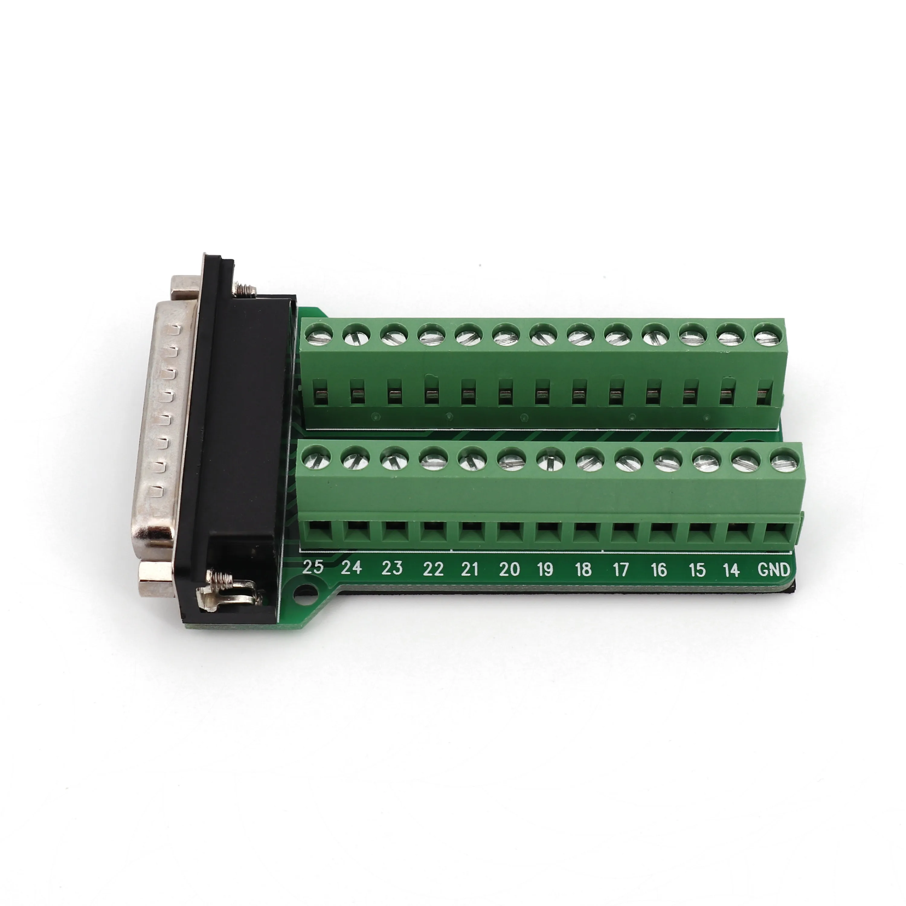 Фонарь DB25 25 контактный штекер печатная плата 2 рядные клеммы соединитель
